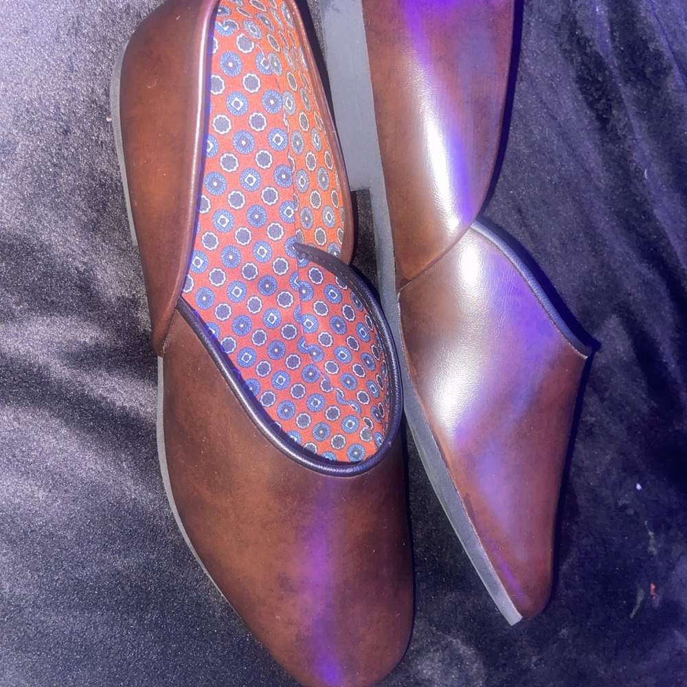 Classic Brown Men's Slip-On Loafers